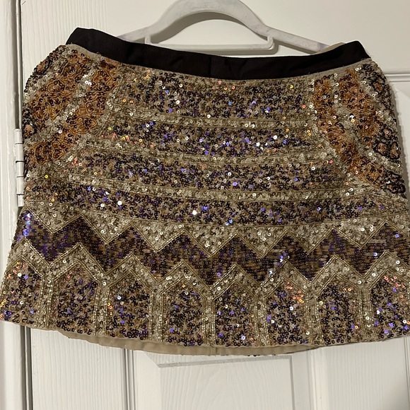 Club Monoco SEQUIN MINI SKIRT - Picture 1 of 9